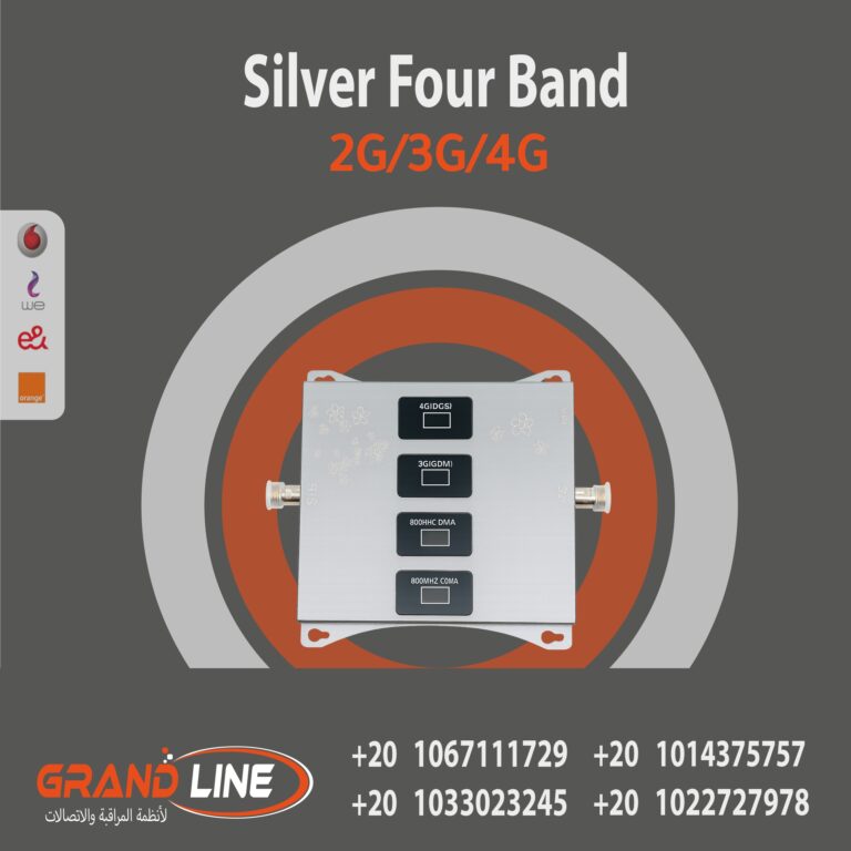 Silver Four Band 2G/3G/4G
